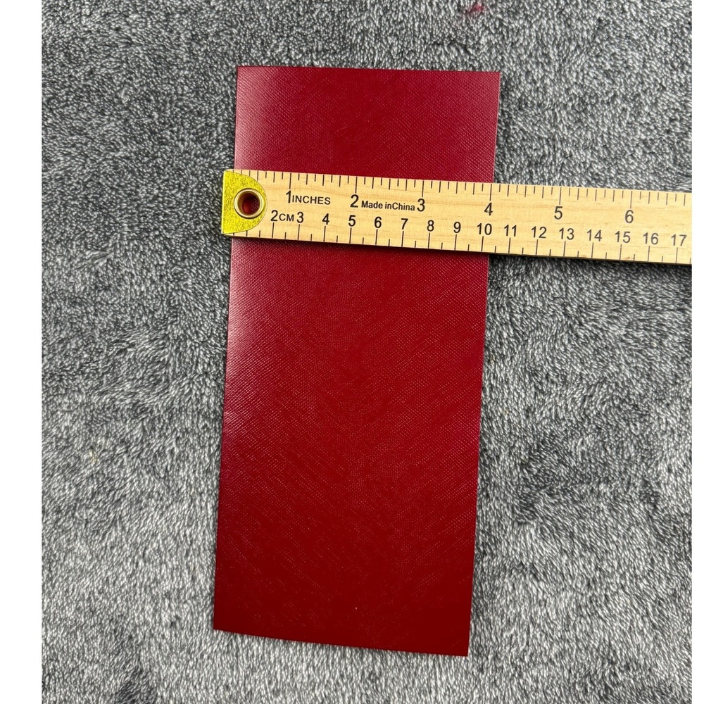Cartier Red Folder‎ Authentic Jewelry Certificate Holder Booklet Case - Picture 6 of 6